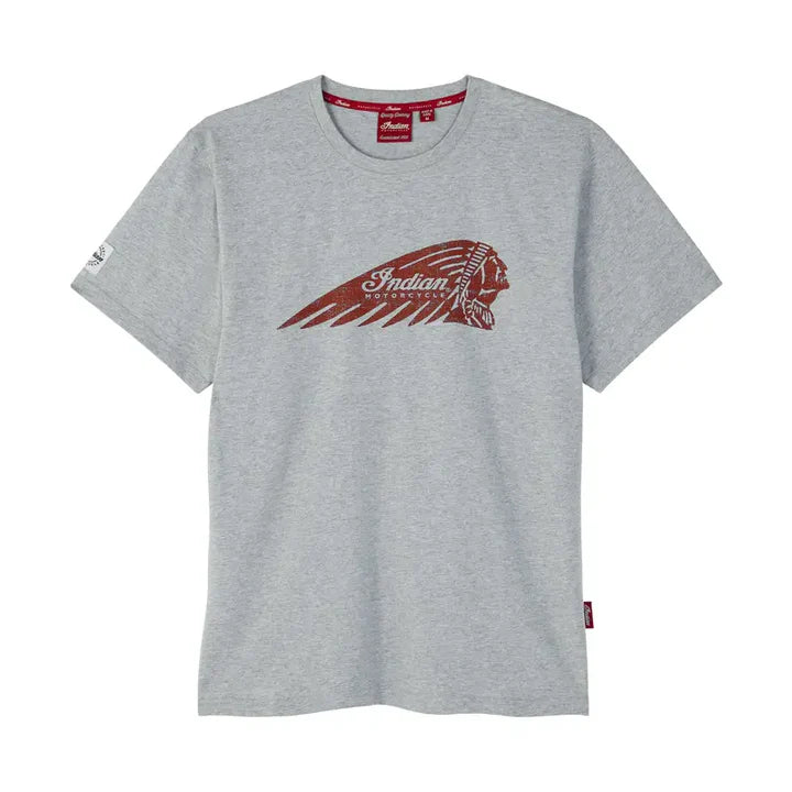 Mens Indian Headdress Marl Tee