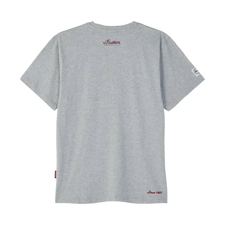 Mens Indian Headdress Marl Tee