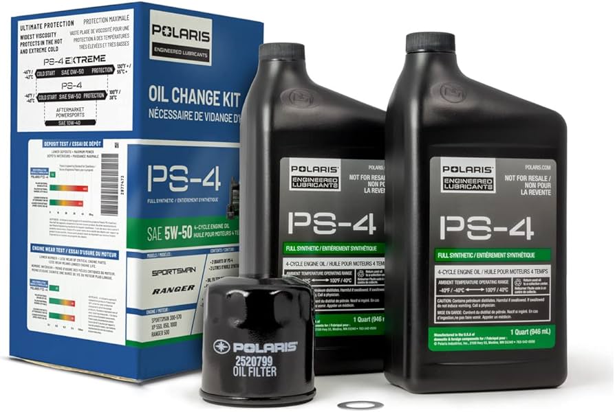 Polaris PS4 Oil Change Kit